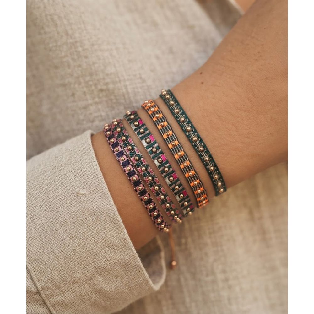 SET PULSERAS - FONTANA 120 AZUL Y ROSA