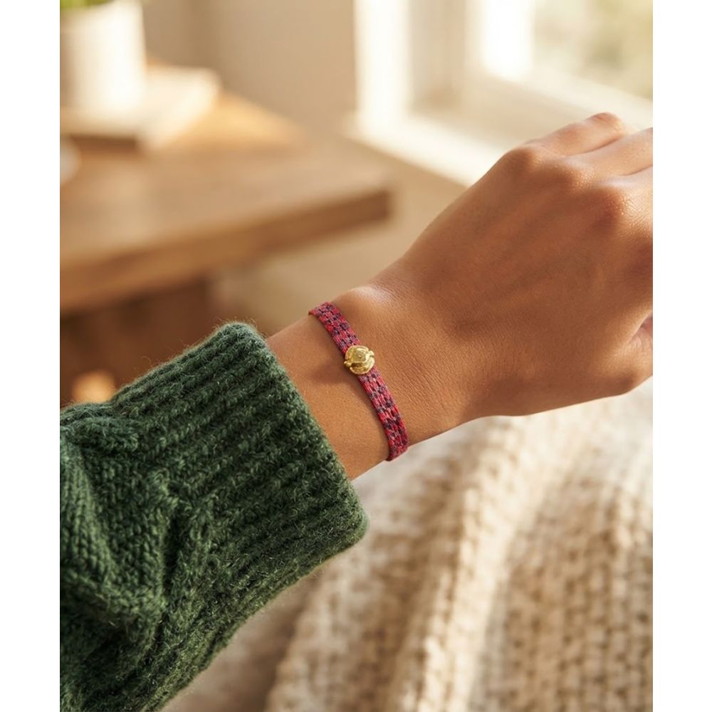 PULSERA CON CHARM - RANA TAIRONA