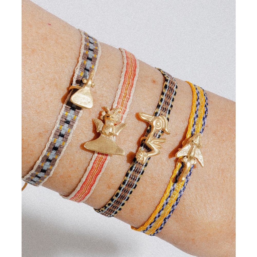 PULSERA CON CHARM - AGUILA TAIRONA