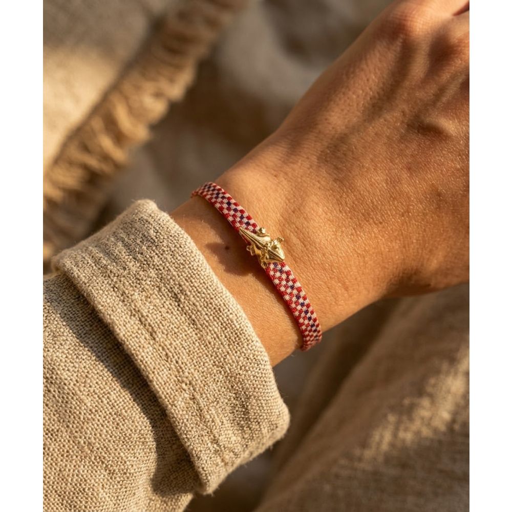 PULSERA CON CHARM - JAGUAR SINU