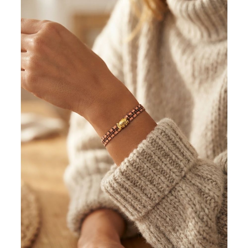BRACELET WITH CHARM - FROG TAIRONA