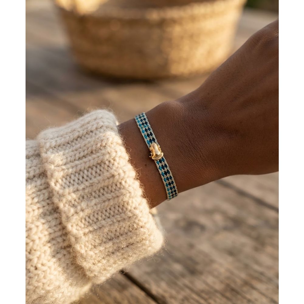 BRACELET WITH CHARM - FROG TAIRONA