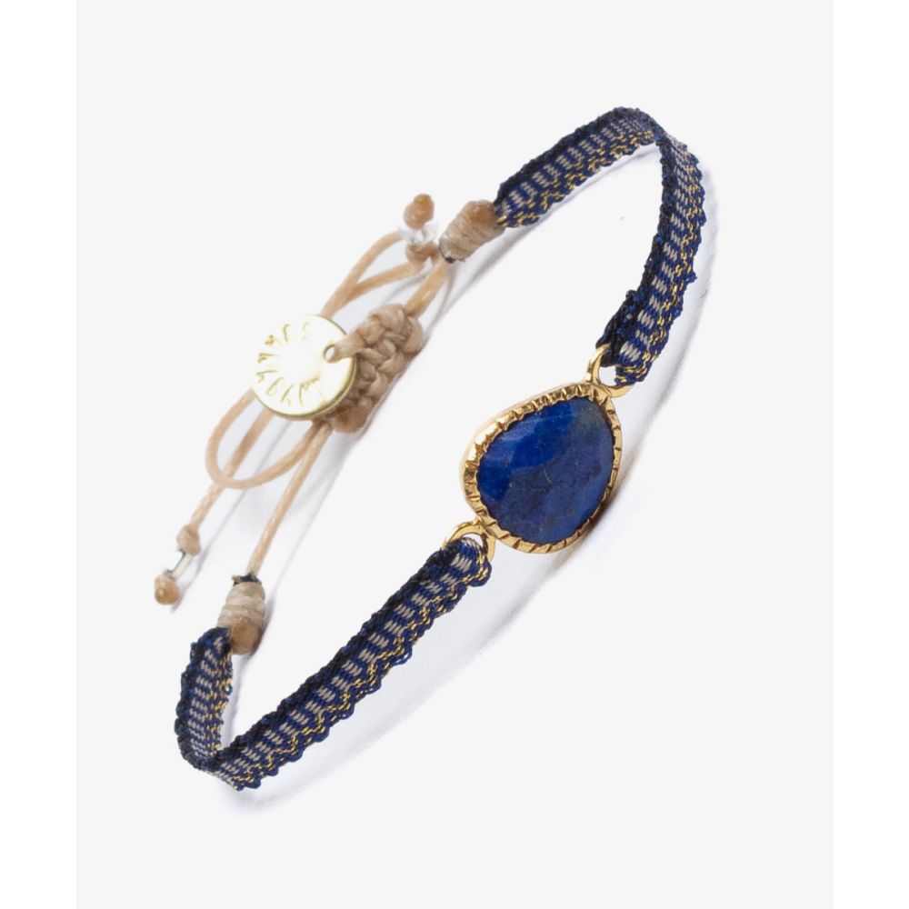 Argantina BRISTOL - AZUL CON PIEDRA LAPIZLAZULI