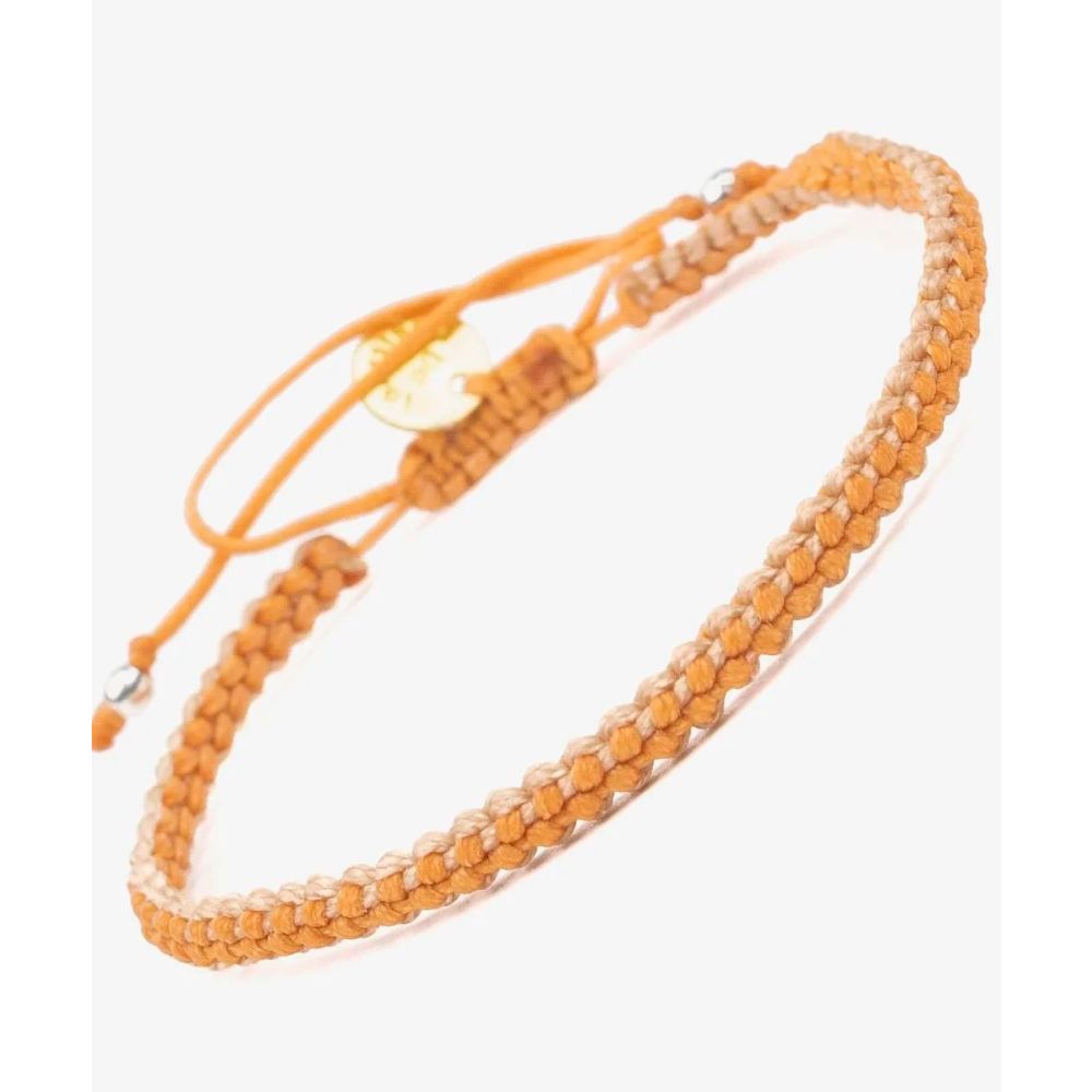 PULSERA EARTH - Beige & Naranja
