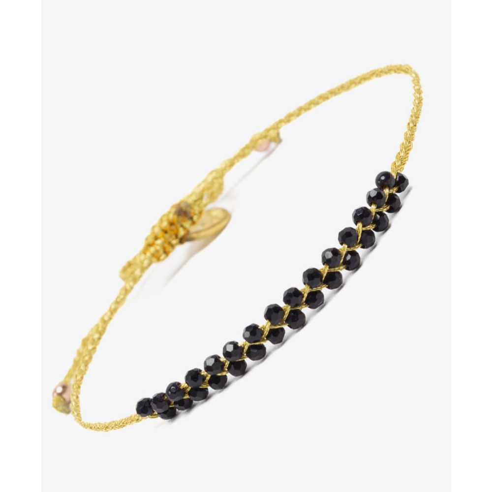 Pulsera POLUX  - ESPINELA NEGRA