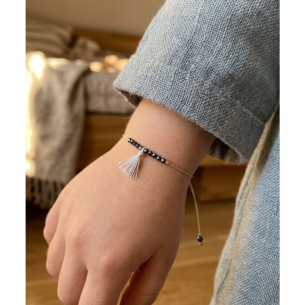 DRACO bracelet - Pirita negra
