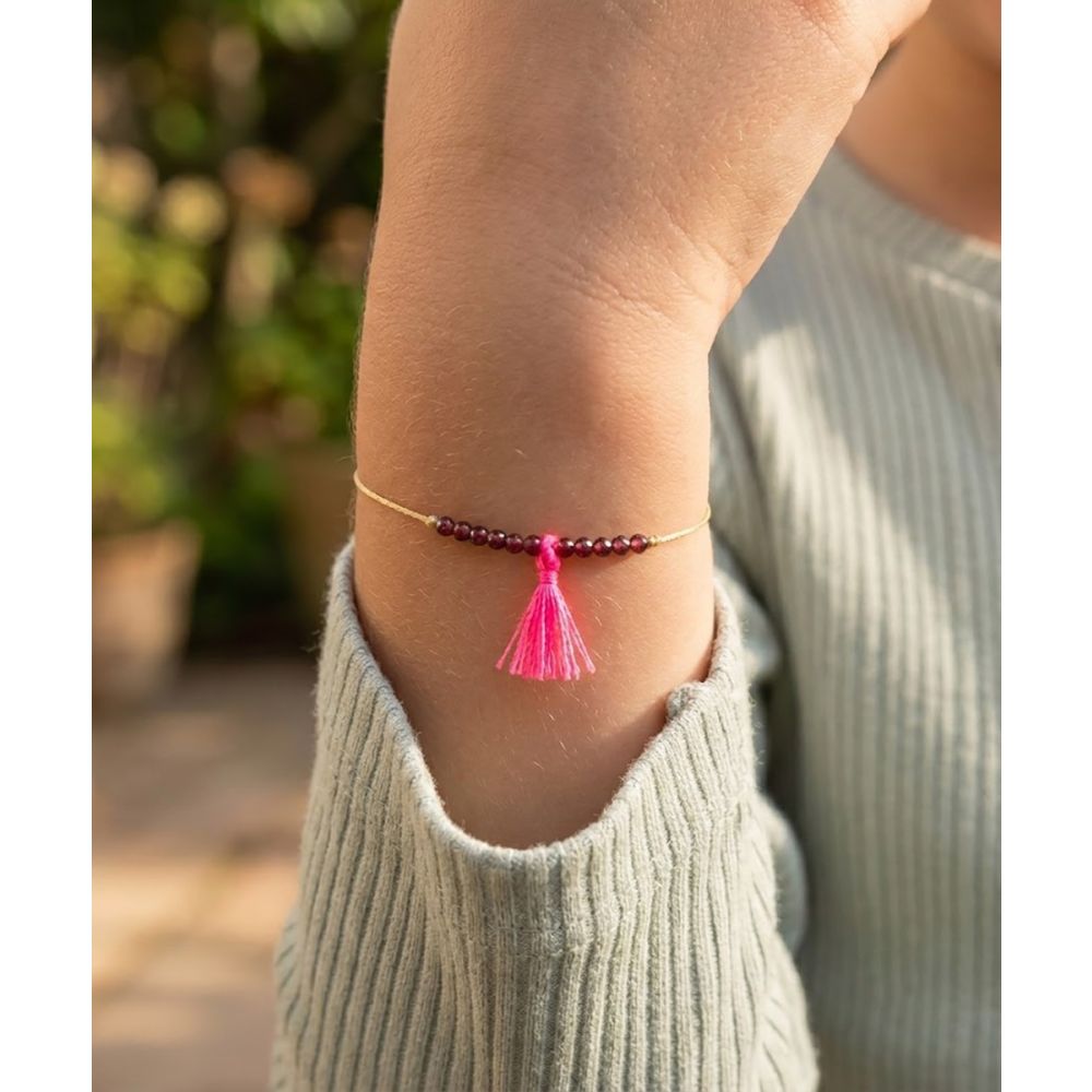 DRACO bracelet - Rhodonite
