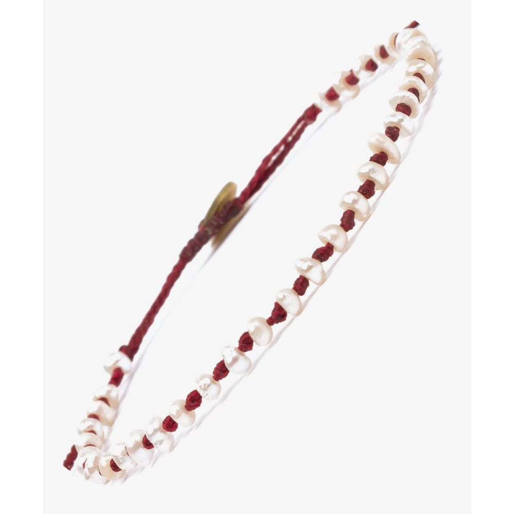 PEARL bracelet - GARNET
