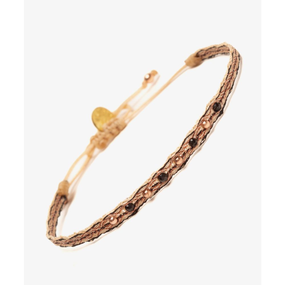 PULSERA ALAMEIN 40 - NEGRO & COBRE
