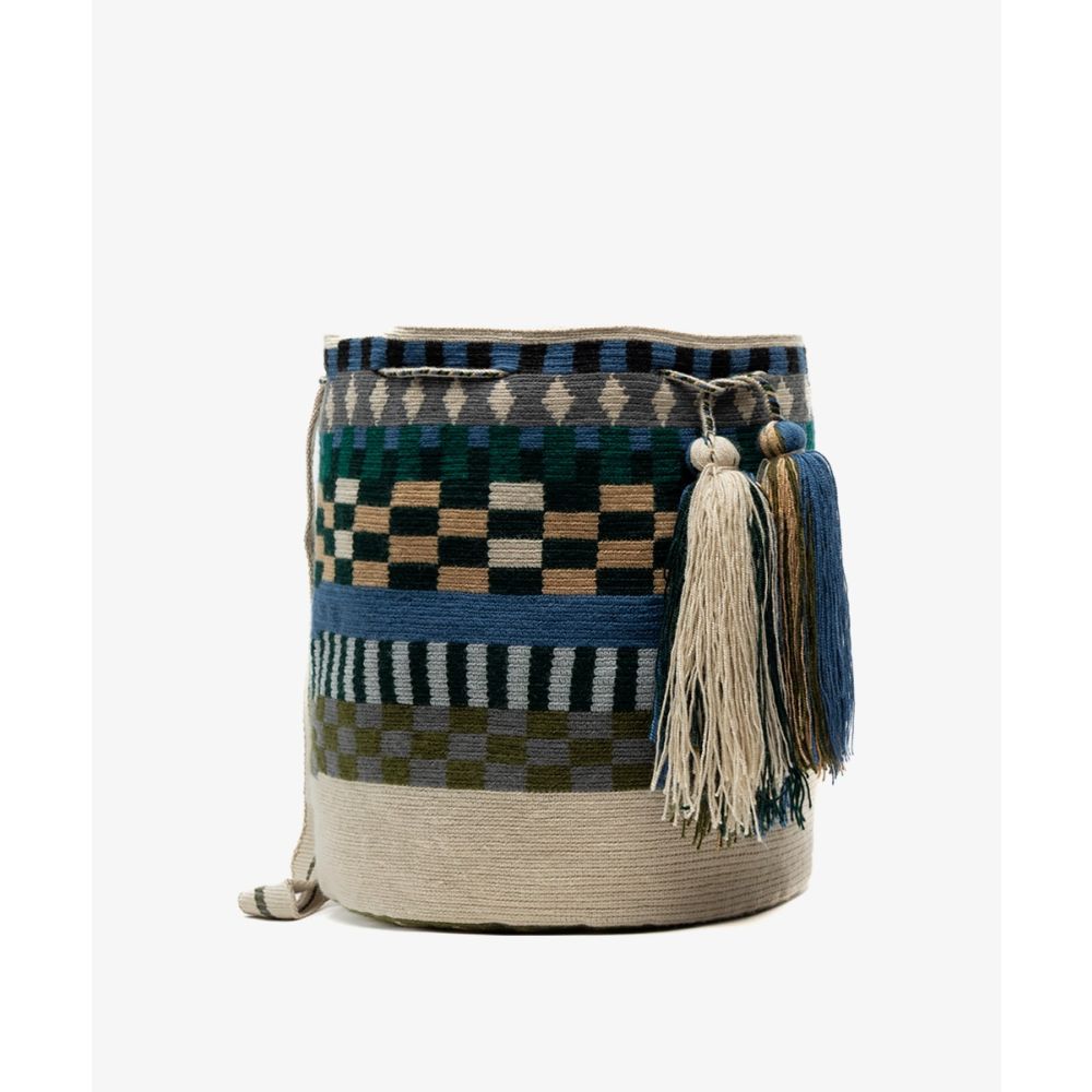Crossbody Bag L - POSEIDON - TOAST & BLUE