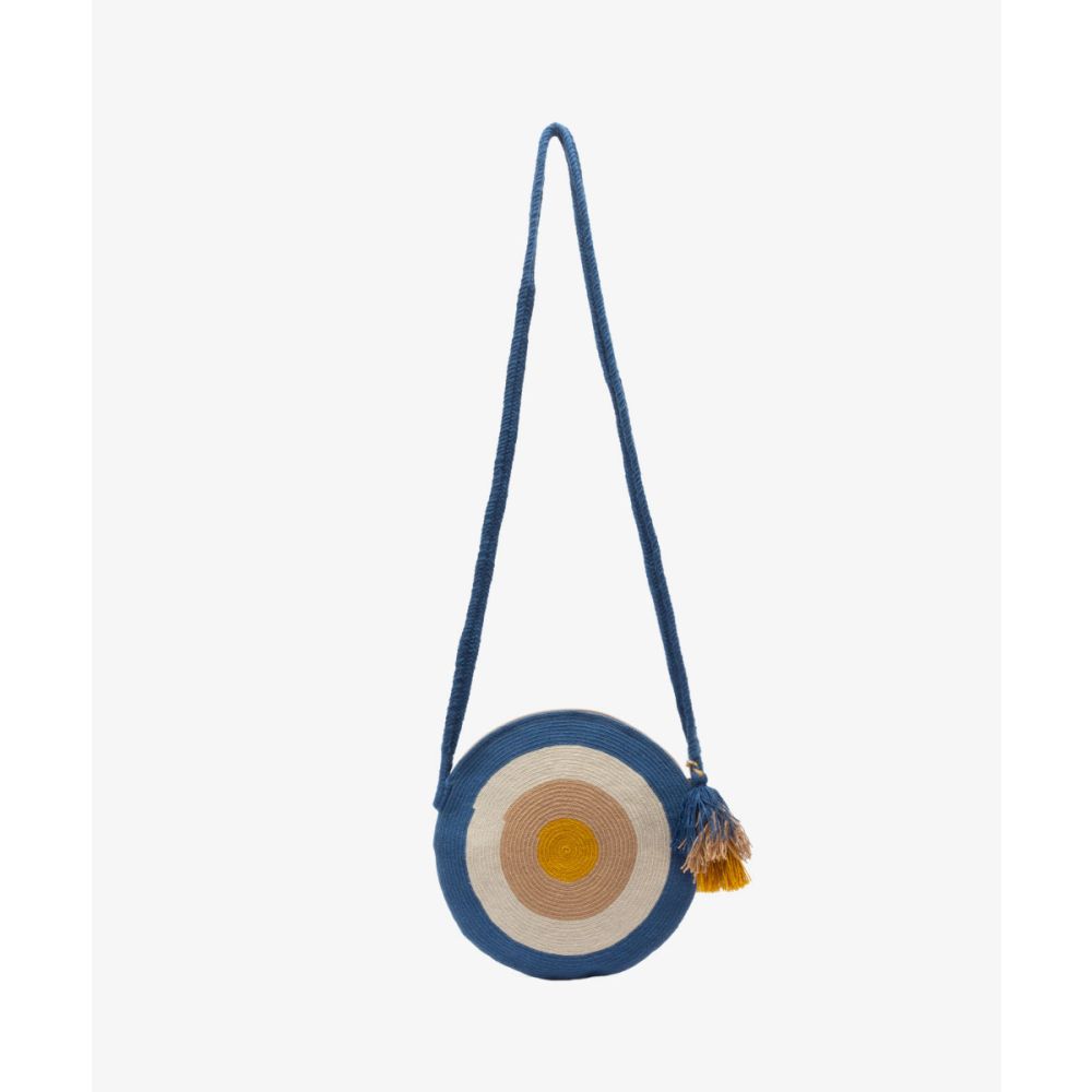 Bolso Mola - AZUL DENIM & TOSTADO