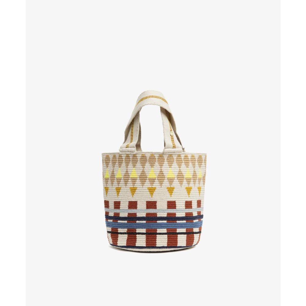 Bolso Noa - SWAN - BEIGE  & AMARILLO