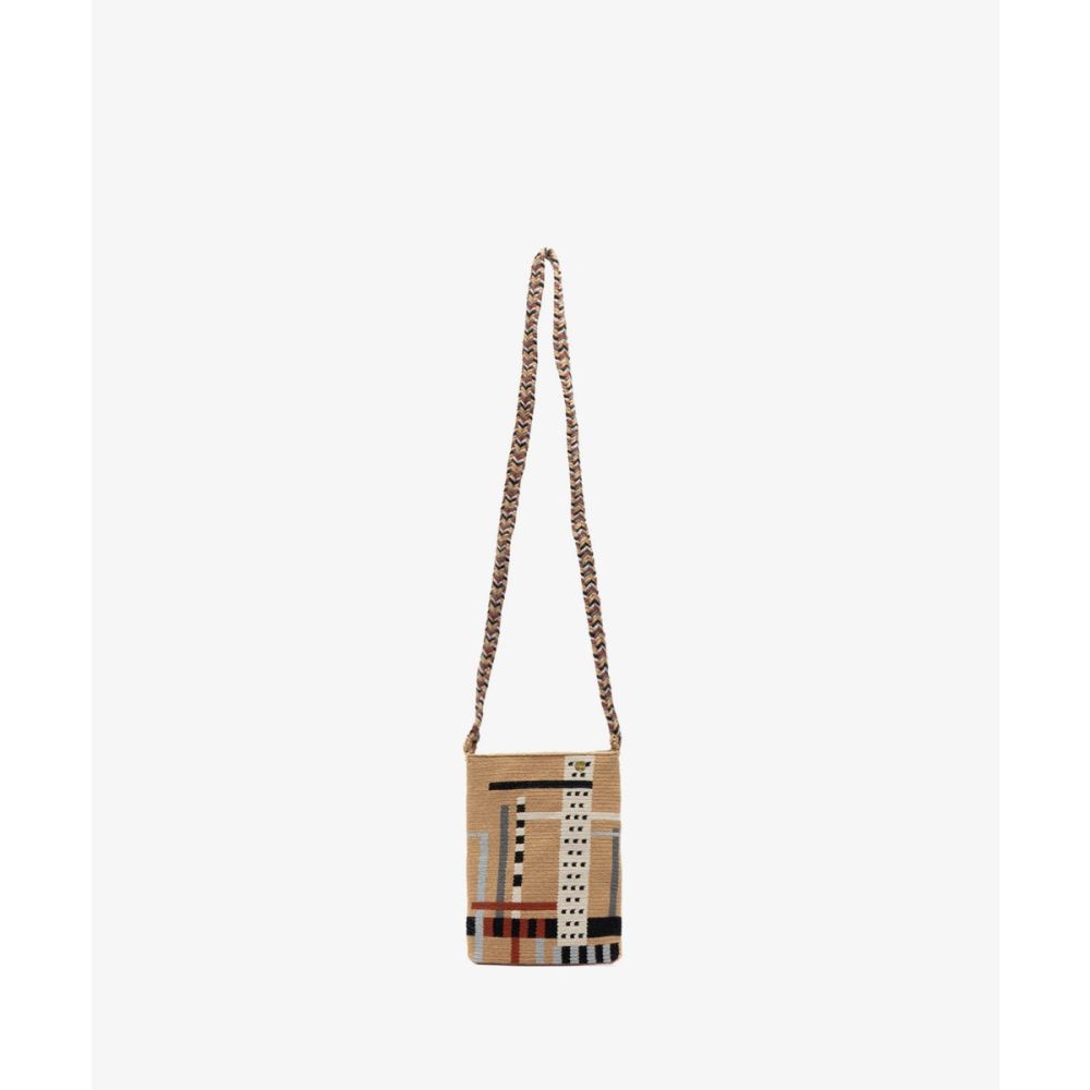 BOLSO OPERA - AZALEA - CAMELLO Y NEGRO