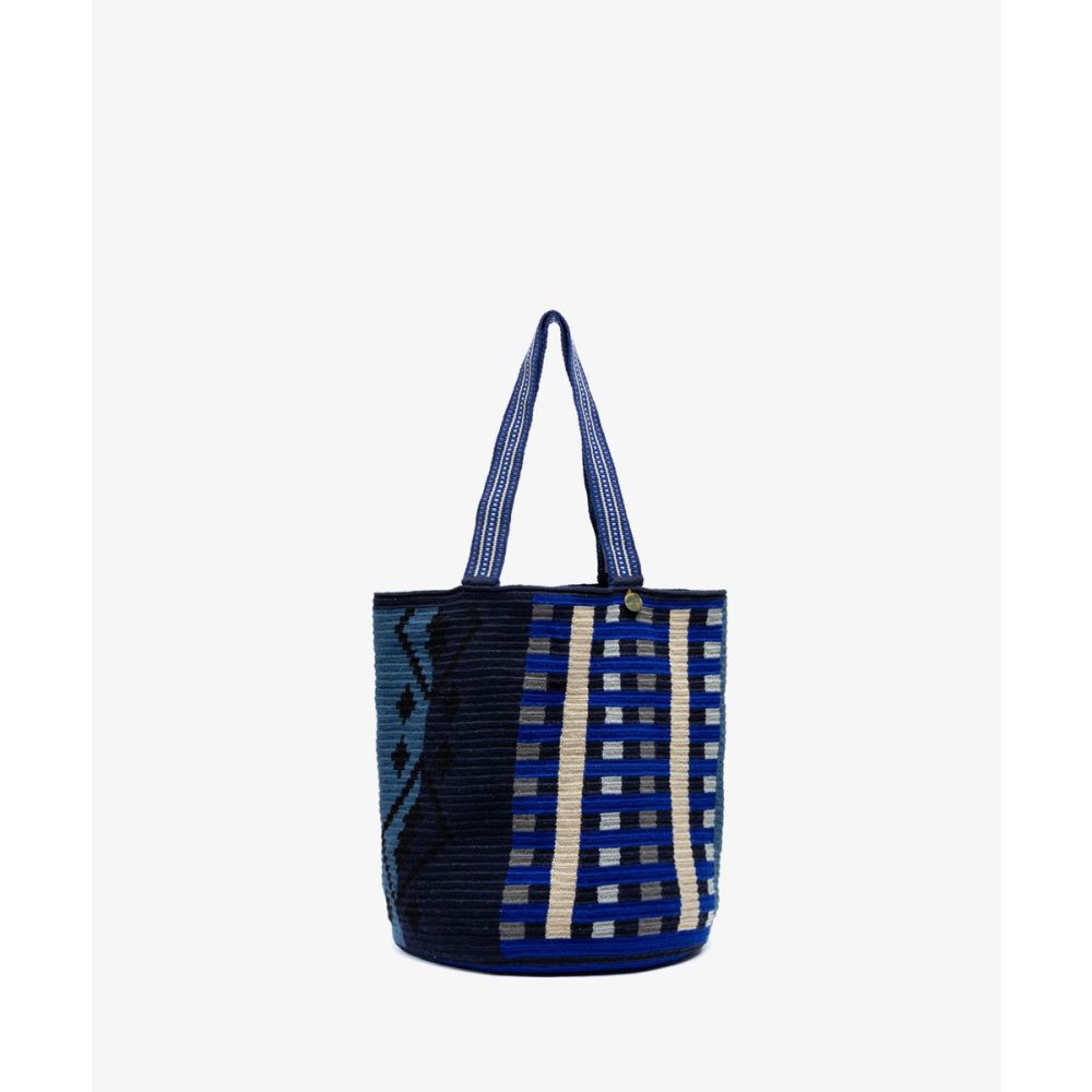 CALA BAG - COCKATOO - ROYAL BLUE & DENIM BLUE