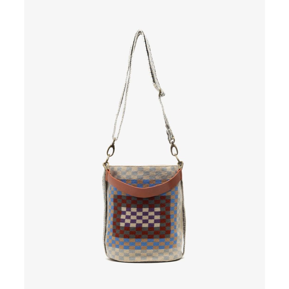 BOLSO SOFIA - PELICAN - GRIS Y AZUL