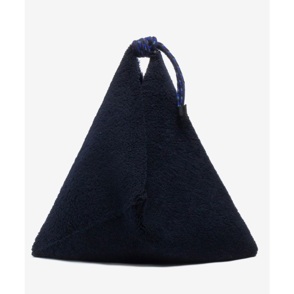 ORIGAMI LARGE Bag - CURLY NAVY BLUE