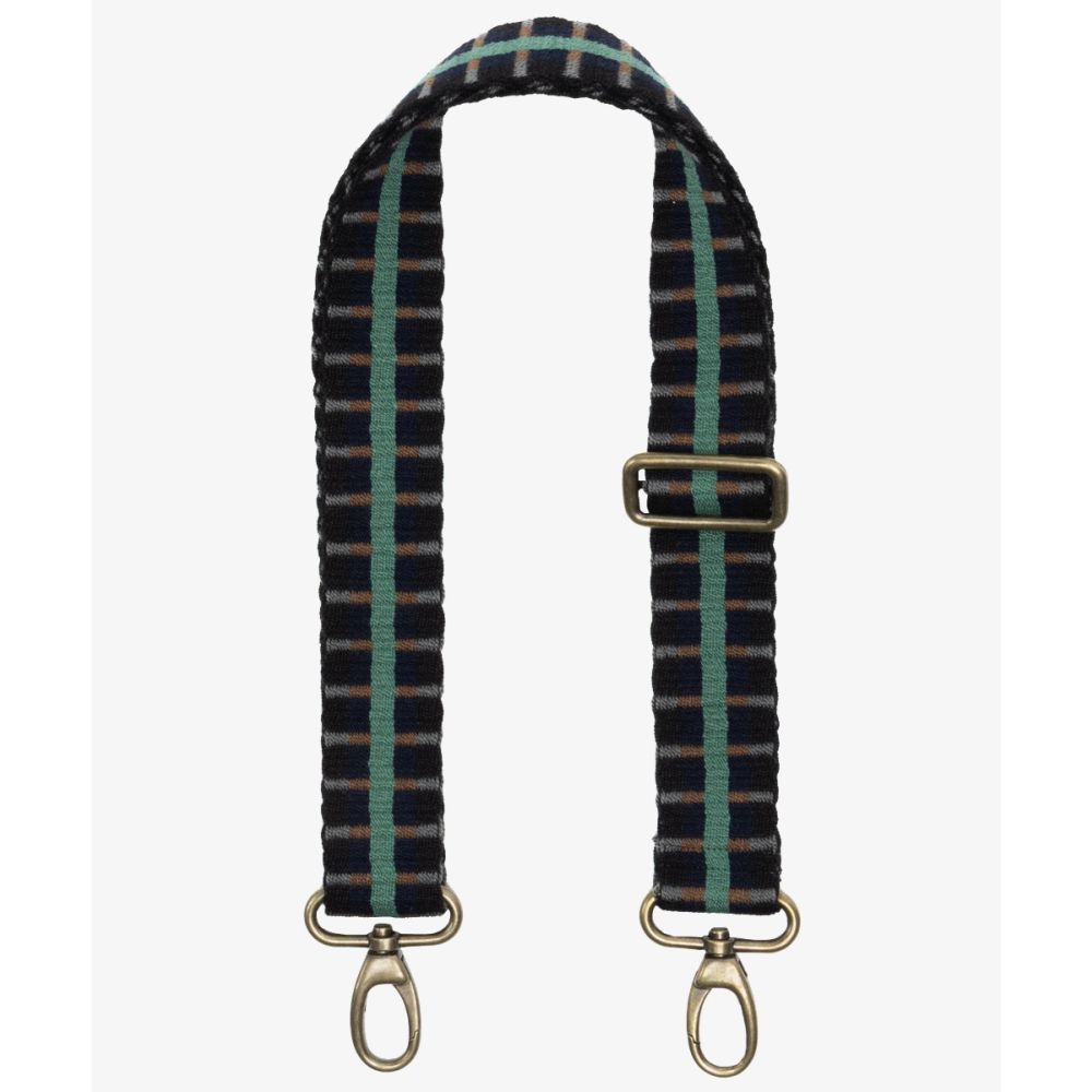 Adjustable strap- NAVY & JADE GREEN