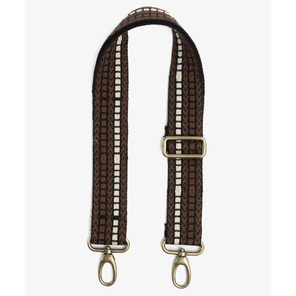 Asa de Bolso Ajustable - MARRÓN & NEGRO