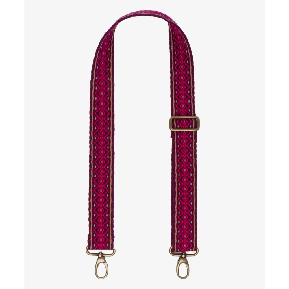 Adjustable strap- BURGUNDY & FUCHSIA
