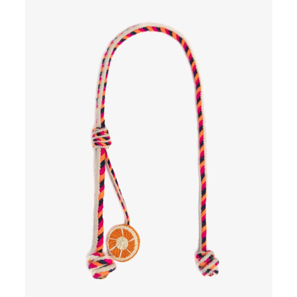 IRACA CHARM KNOT CORD - ORANGE SEGMENT