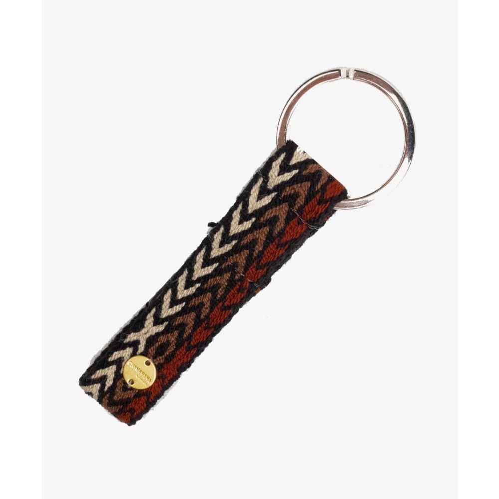 KEYRING S - BLACK & BROWN