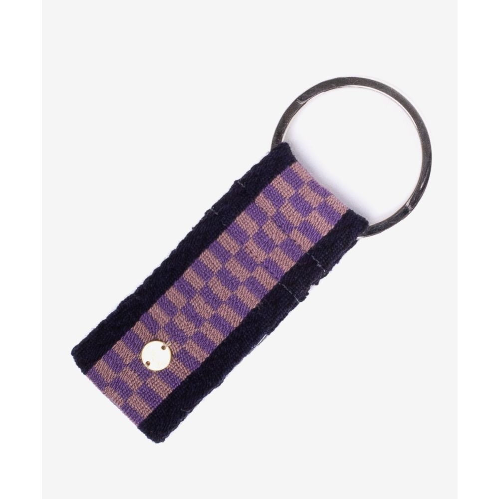 LLavero L- NEGRO, LILA Y BEIGE