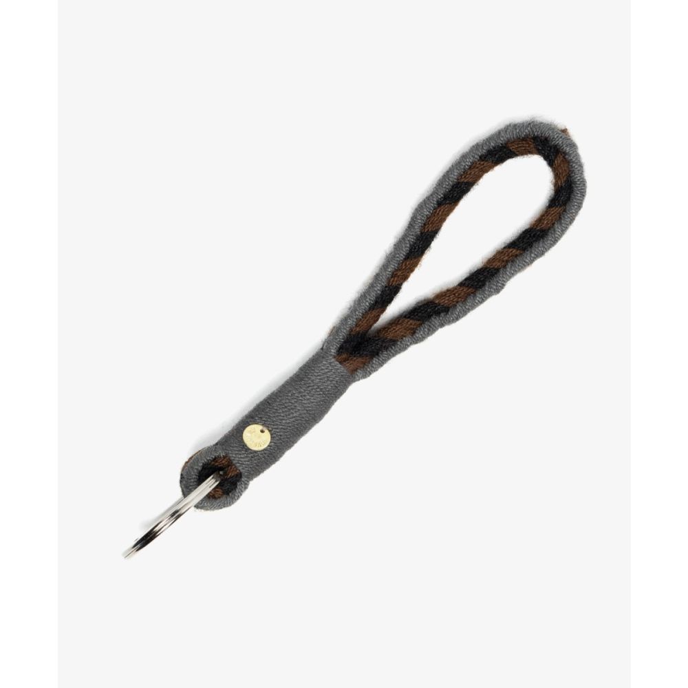 SOFIA Keyring - GREY & BROWN