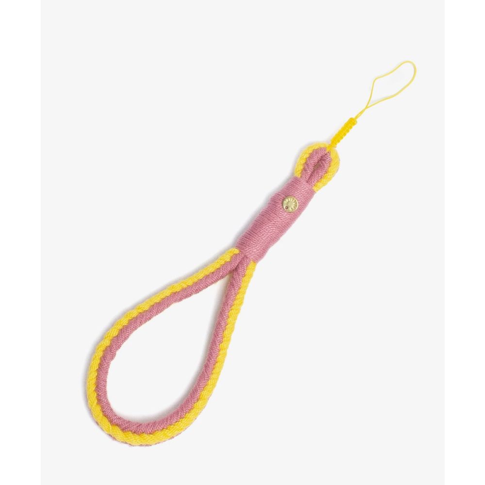 CORDÓN CUELGA MÓVIL SOFÍA - ROSA Y AMARILLO
