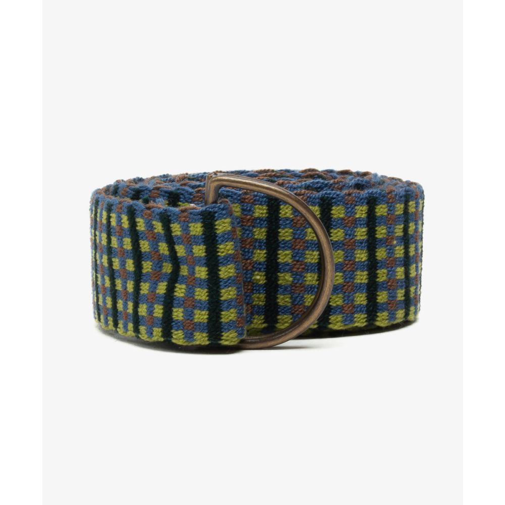 Buckle belt - GREEN & BLUE