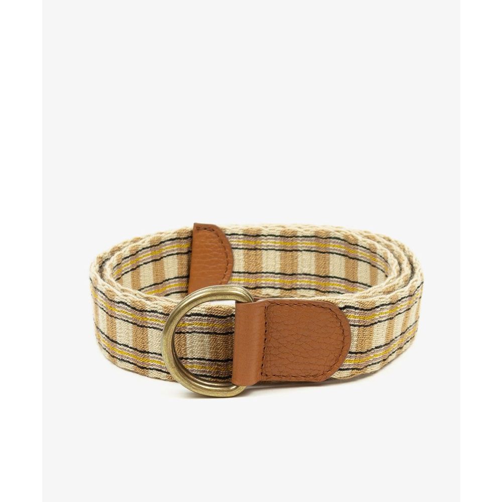 Leather Buckle belt - SAUSALITO - TOAST & MUSTARD