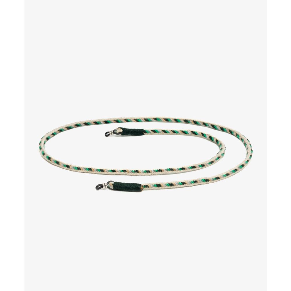 CORDÓN DE GAFAS - BEIGE & VERDE