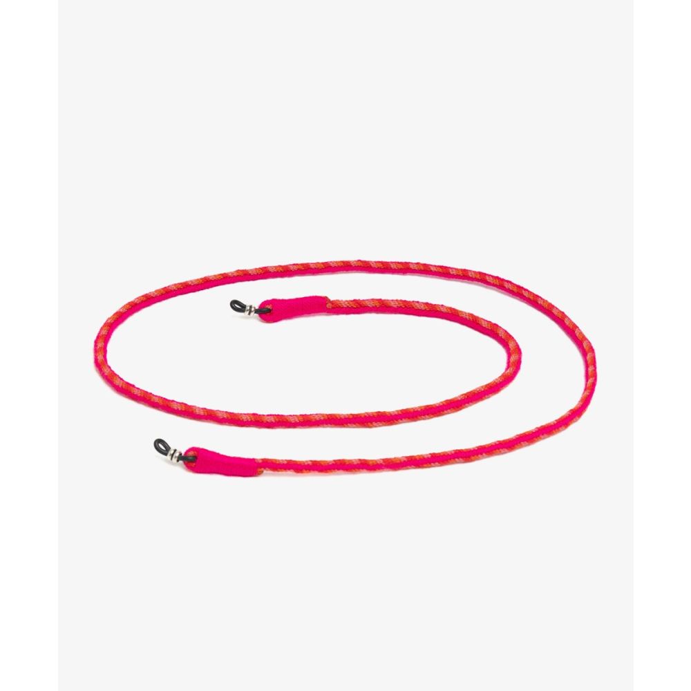 Eyewear cord - FUCHSIA & BEIGE