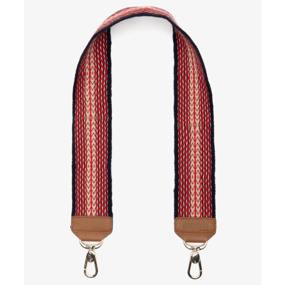 Asa de bolso - GREEK - AZUL & ROJO