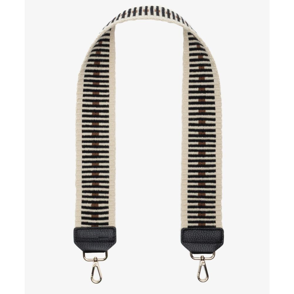 Asa de bolso - NEGRO & BEIGE