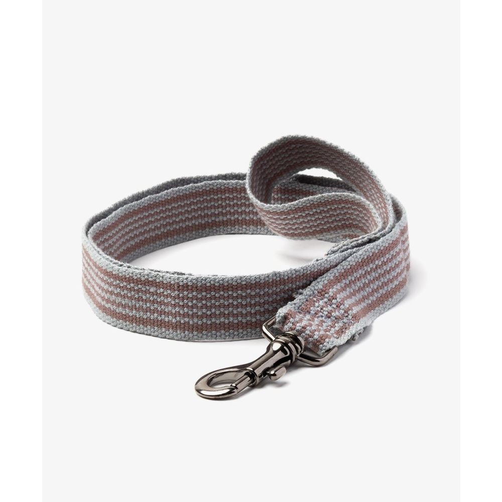 CORREA PARA PERRO MEDIANO - GRIS & MARRÓN