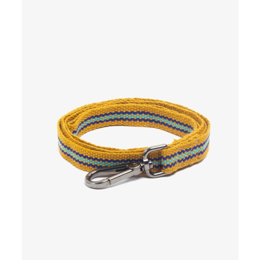 CORREA PARA PERRO PEQ/MED - COLOR MOSTAZA