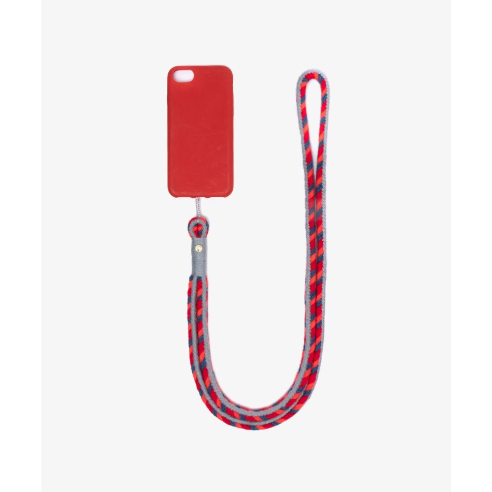 Colgador de movil - Naranja & gris
