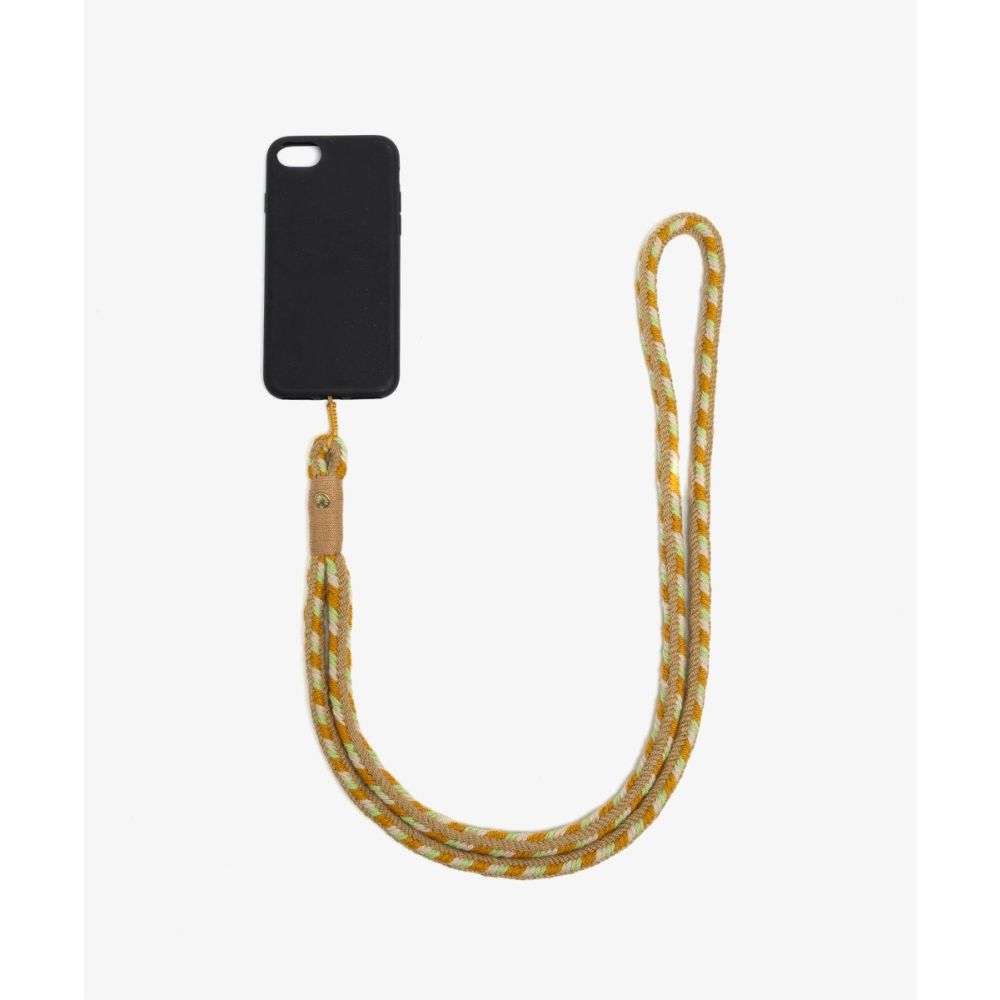 Colgador de movil - Beige Y neon