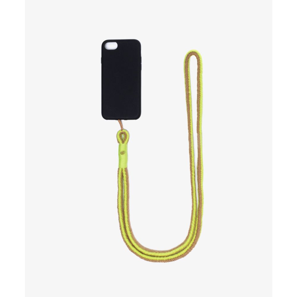 Mobile Cord - Neon yellow & beige