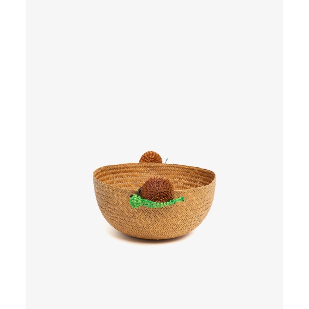Bowl M - PLAIN NOGAL + SNAIL
