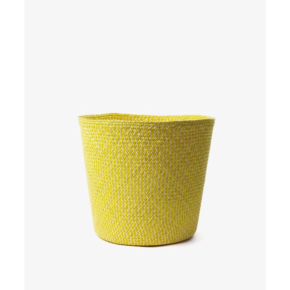TRASH BIN / FLOWER POT M - ZZ YELLOW