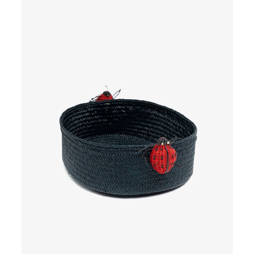 STORAGE IRACA - PLAIN NAVY + LADYBUG