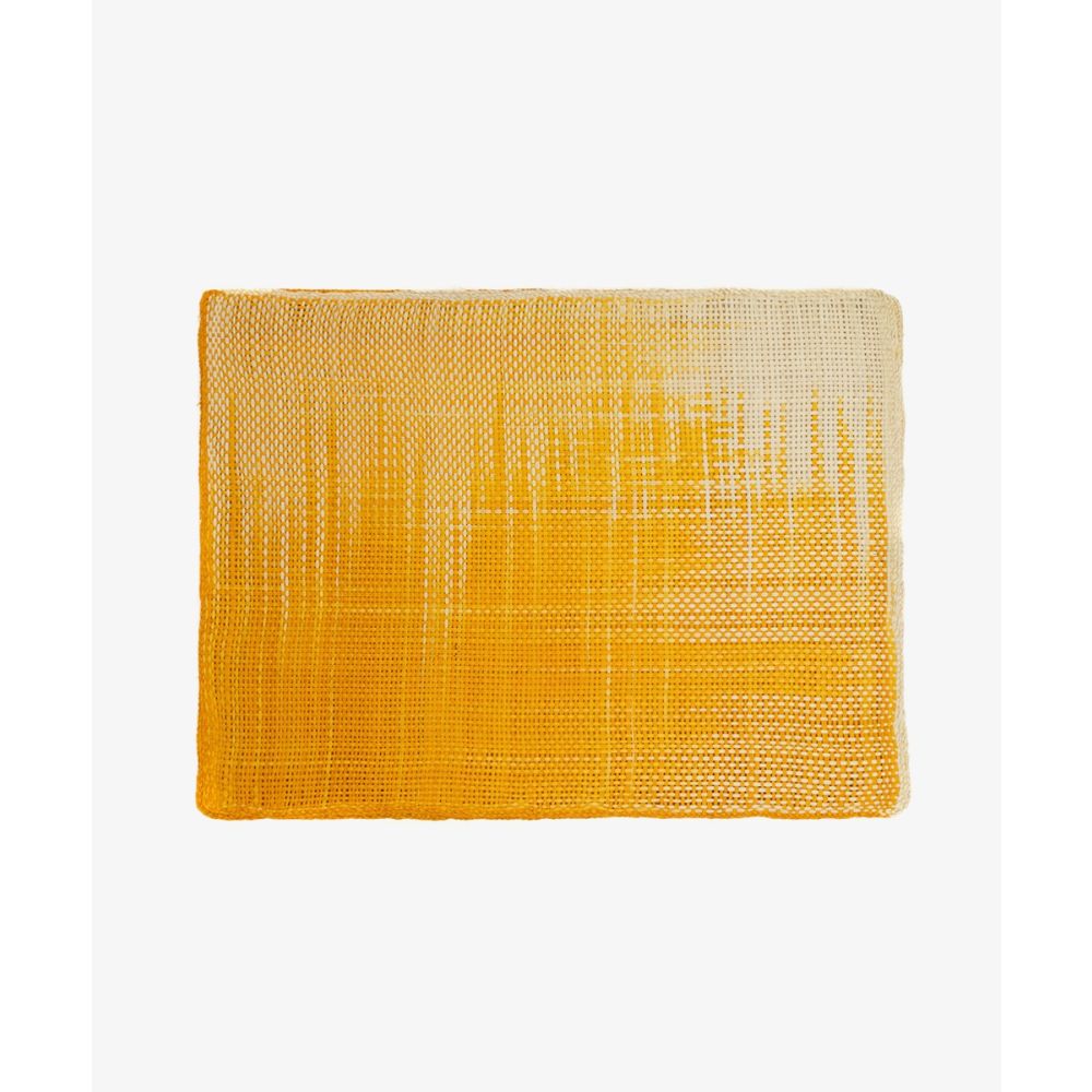 INDIVIDUAL RECTANGULAR IRACA- SET 6 - MOSTAZA