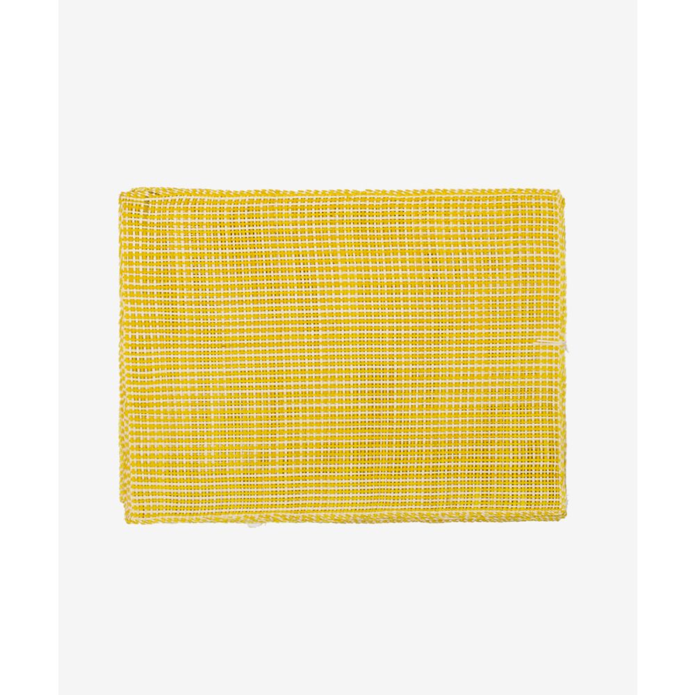 Straw placemat - SET OF 6 - BICOLOR YELLOW & WHITE