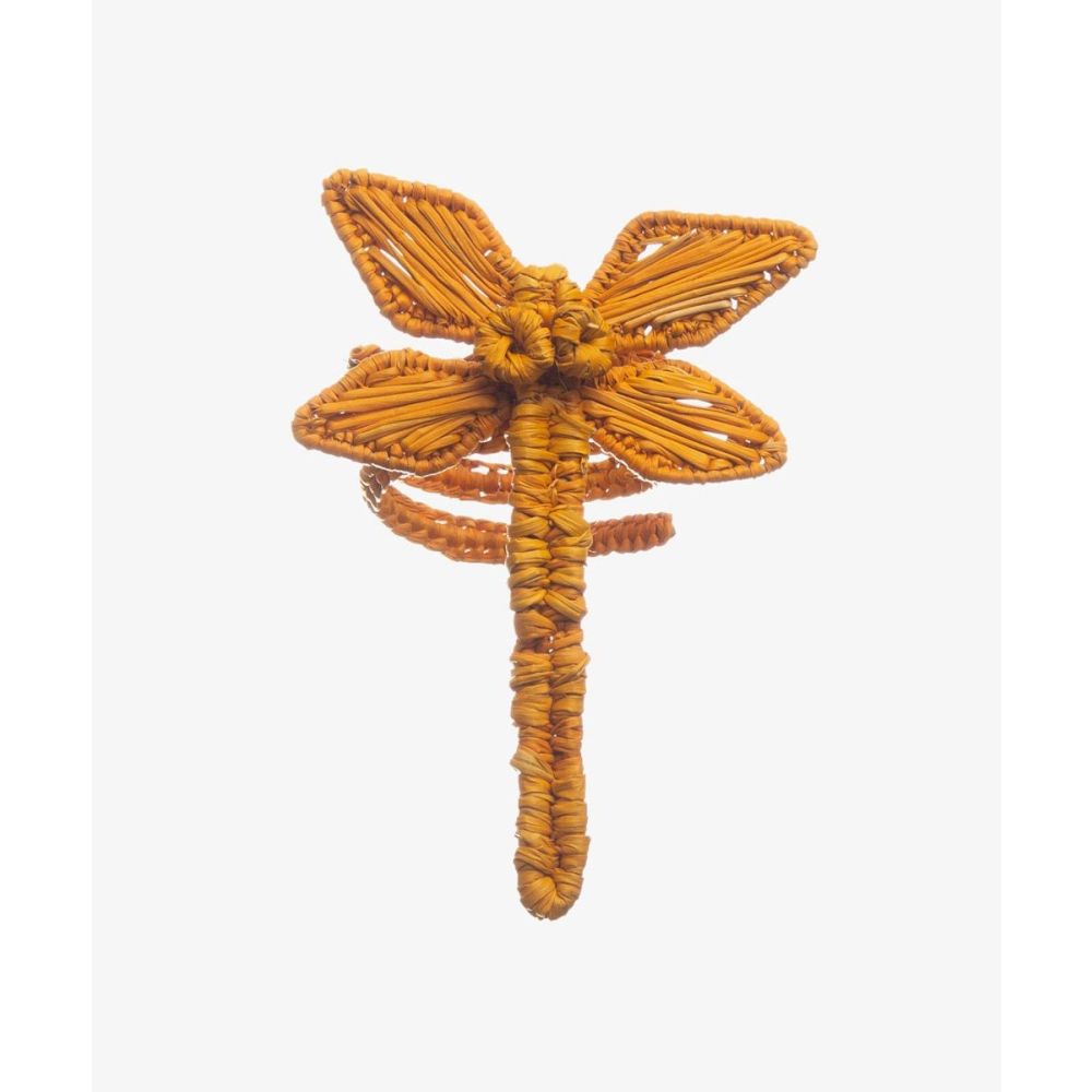 Napkin ring DRAGON FLY - MUSTARD & ORANGE