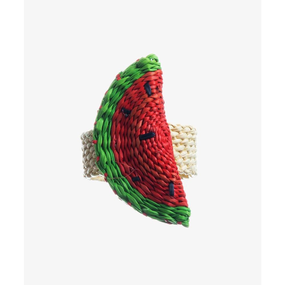 Napkin ring WATERMELON - RED & GREEN