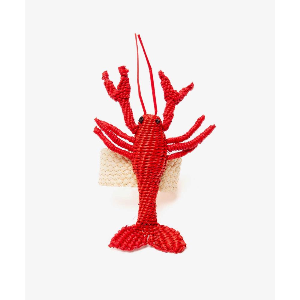Napkin ring LOBSTER- RED