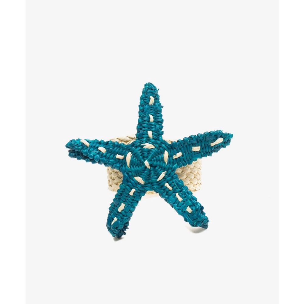 Servilletero ESTRELLA DE MAR - VARIEDAD DE AZULES
