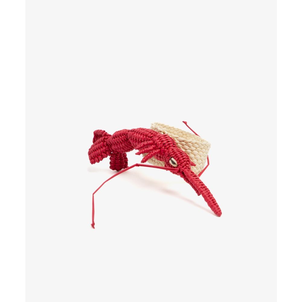 Napkin ring SHRIMP - RED