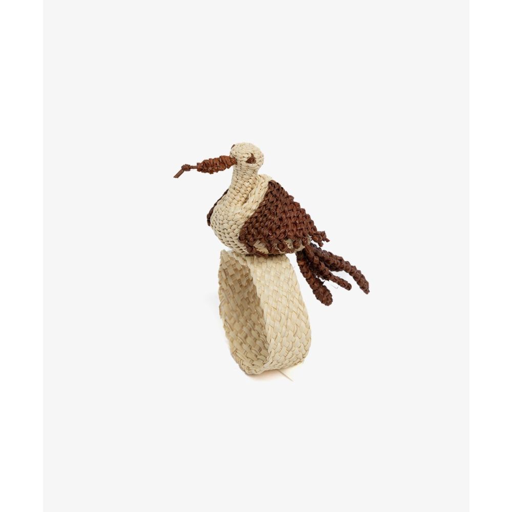 Servilletero PAVO - BEIGE y MARRÓN